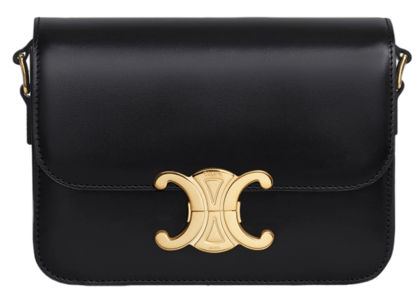 Túi Celine Classique Triomphe 'Gold Black' 188423BF4-38NO