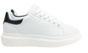 Giày Domba High Point White Black H-9111