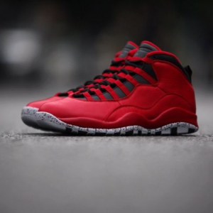 Alternative view of Giày Nike Air Jordan 10 Retro 'Bulls Over Broadway' 705178-601