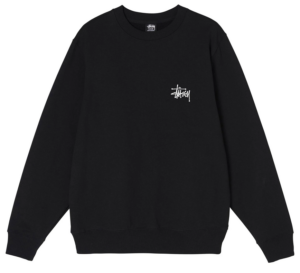 Áo Stussy Basic Stock Crew Black
