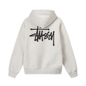 Ao Stussy Basic Stussy Hoodie 2023 'Ash Heather'