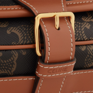 Alternative view of Túi Celine Large Strap Folco Canvas 'Black' 196932BZJ-04LU