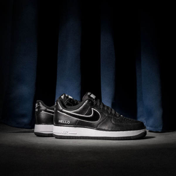 Giày Nike Urbanstar x Air Force 1 '07 LX 'HELLO Pack Black' CZ0327-001 - Ảnh 2