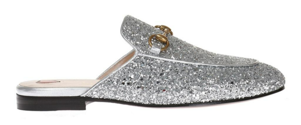 Giày Gucci Princetown Glitter Slippers 432773-KSP20-8106