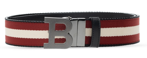 Thắt Lưng Bally Bali 21FW B Buckle Triple Belt 'Red' 6118271