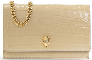 Tui Alexander Mcqueen Skull Mini Bag 'Beige' 613088-1HB0G-9740