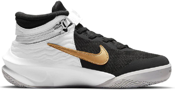 Giày Nike Team Hustle D 10 FlyEase 'White Black' DD7303-002