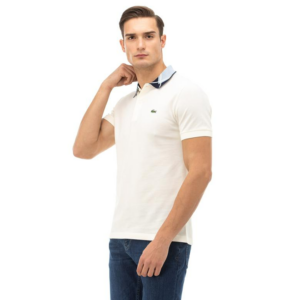 Ao Lacoste Erkek Regular Fit Beyaz Polo PH8570.BQ9