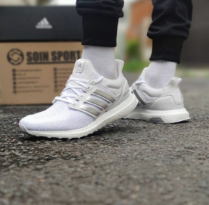 Giay Adidas UltraBoost DNA 'White Silver Metallic' FW8692