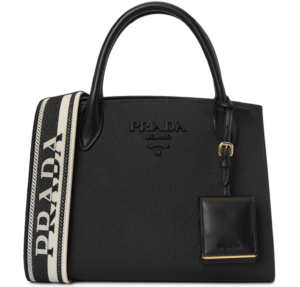 Tui Prada Saffiano Monochrome Small 'Black' 1BA156-2ERX-F0002