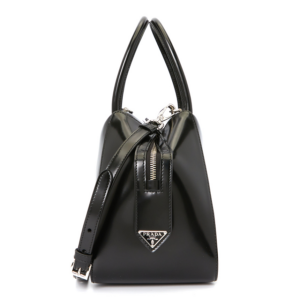 Tui Prada Logo Brushed Small Supernova 'Black' 1BA366-ZO6-F0002
