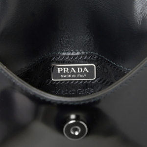 Tui Prada Spazzolato Cleo Mini 'Black' 1BH188-ZO6-F0002