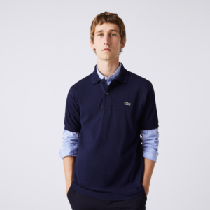 Ao Lacoste Men's Classic Fit L1212 Polo 'Navy Blue' L1212-166