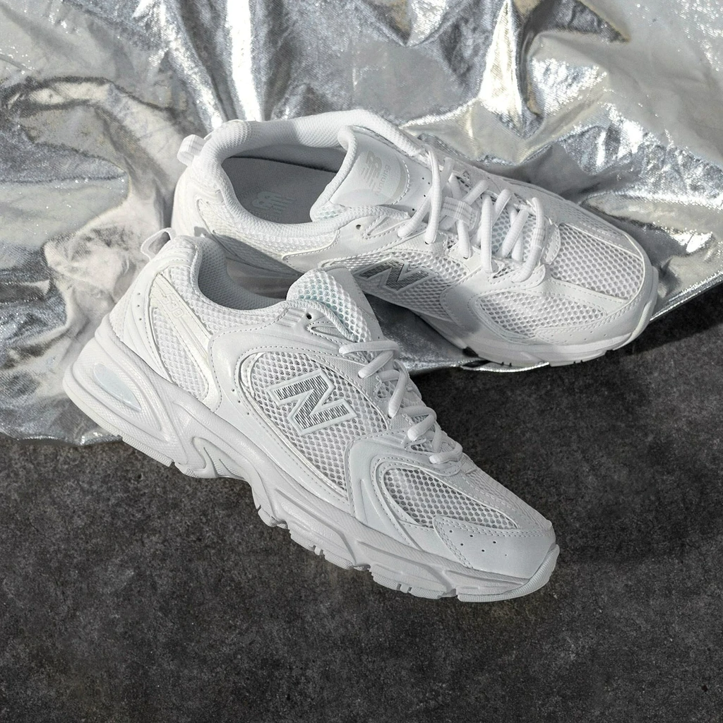 Giày New Balance 530 Retro 'White Silver'  MR530FW1 - Ảnh 5