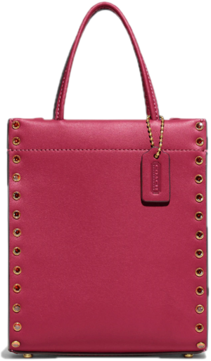 Tui Coach Mini Cashin Tote Crystal Rivets 'Hyacinth' CE729-B4BH1