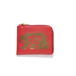 Vi Human Made Leather Wallet 'Red' HM25GD062