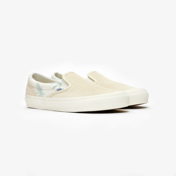 Giày Vans Modernica x OG Classic Slip-On LX 'Palm Leaf' VN0A45JKVQK - Hình ảnh 2