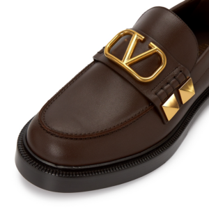 Giay Valentino Stud Signed 'Brown' 1Y2S0F09ELI-KG8