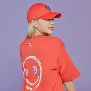 Ao MLB Smile Back Logo Overfit 'Red' 3ATSL6023-43RDL
