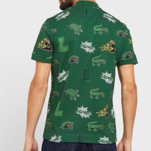 Ao Lacoste Holiday Regular Fit Crocodile Print 'Green' PH1464-PZ1