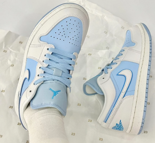 Giày Nike Air Jordan 1 Low 'Ice Blue' DV1299-104 - Hình ảnh 3