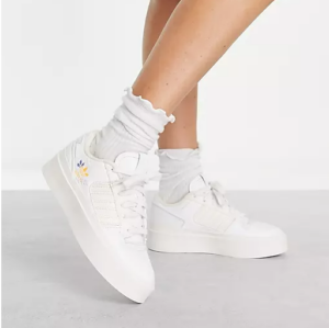 Alternative view of Giày Adidas Forum Bonega Mid 'Crystal White' GZ4296