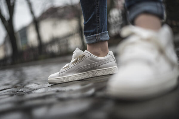 Giày Puma Basket Heart 'Night Sky Grey' 364108-02 - Hình ảnh 2
