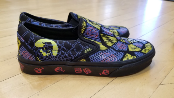 Giày Vans The Nightmare Before Christmas x Classic Slip-On 'Oogie Boogie' - Hình ảnh 4