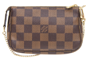 Túi Louis Vuitton Damier Ebène Canvas Mini Leather Bag N58009