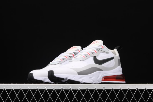 Giày Nike Air Max 270 React 'White Crimson Black' CT1280-100 - Hình ảnh 4