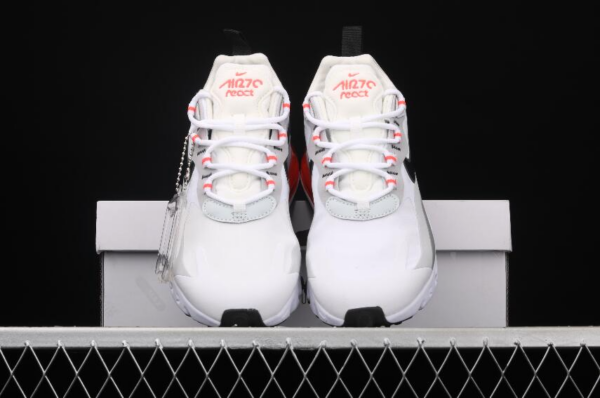 Giày Nike Air Max 270 React 'White Crimson Black' CT1280-100 - Hình ảnh 5