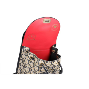 Alternative view of Túi Salvatore Ferragamo Gancini Canvas 'Grey Black' 21H987-726730