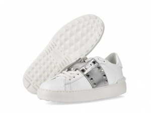 Alternative view of Giày Valentino Rockstud Untitled Leather Sneaker UW2S0A01 HEL CZ7