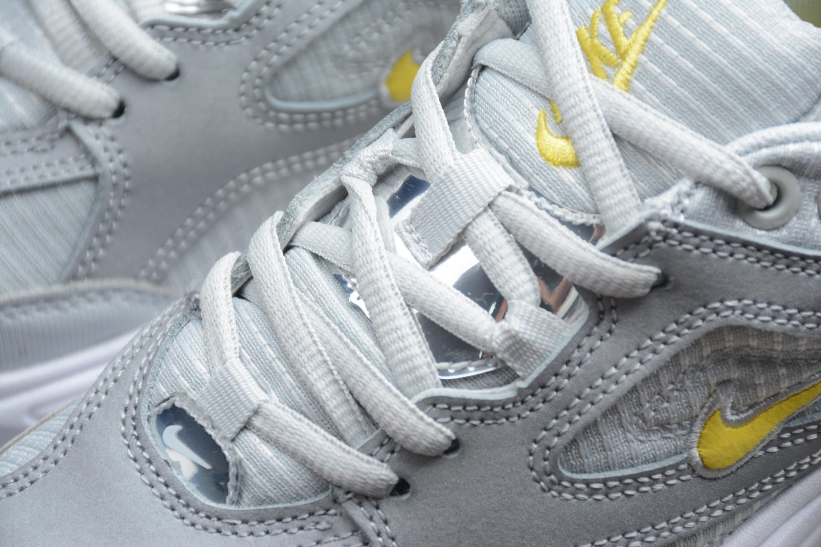 Giày Nike Wmns M2K Tekno 'Pure Platinum Dynamic Yellow' CN0153-001 - Ảnh 5