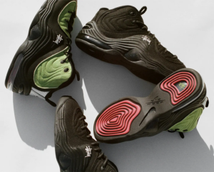 Giay Nike Air Penny 2 Stussy 'Black' DQ5674-001