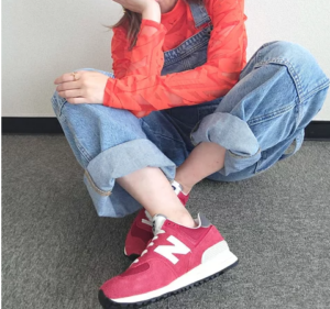 Alternative view of Giày New Balance 574 Heritage 'Red' U574HR2