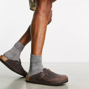 Dep Birkenstock Boston Oiled Leather 'Habana Narrow' 860133