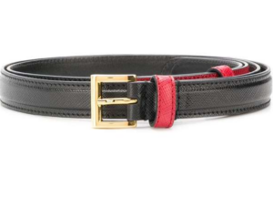 Thắt Lưng Prada Buckle Two Tone 'Black Leather' 1CC154053F0WLG