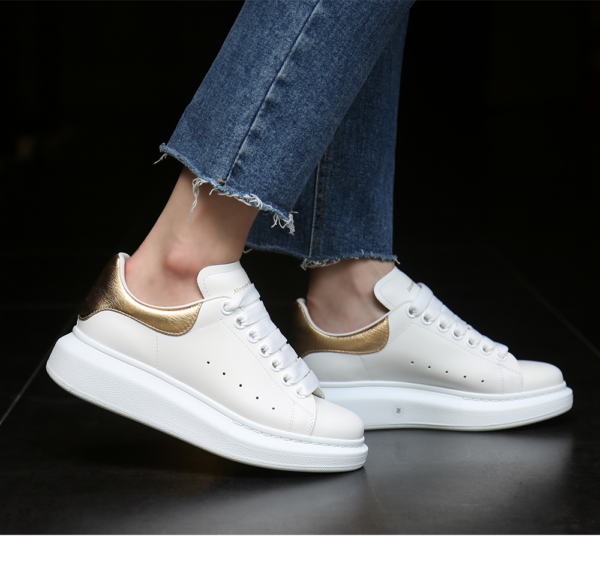 Giày Alexander McQueen 'White Light Gold' 553770-WHFBU-9075 - Hình ảnh 3