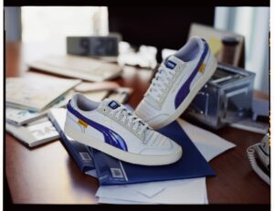 Alternative view of Puma Randomevent x Ralph Sampson Low 'True Blue' 371394-01