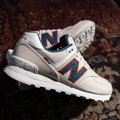 Giày New Balance 574 'Grey White' ML574SOM - Hình ảnh 3