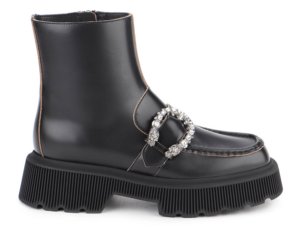 Giày Gucci Leather Ankle Boots 627291-DS800-1000