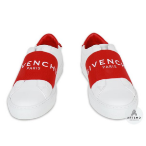 Alternative view of Giày Givenchy Wmns Strap 'Urban Street Logo White Red' BE0005E0EB-616