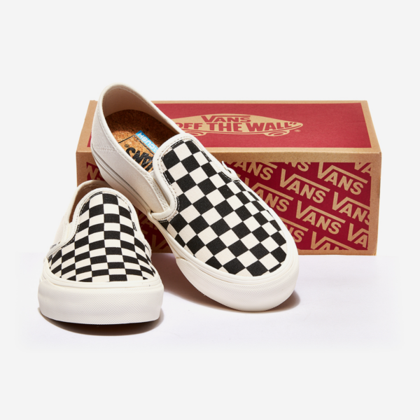 Giày Vans Eco Theory SlipL-On SF 'Black Checkerboard' VN0A3MVD42E - Hình ảnh 8