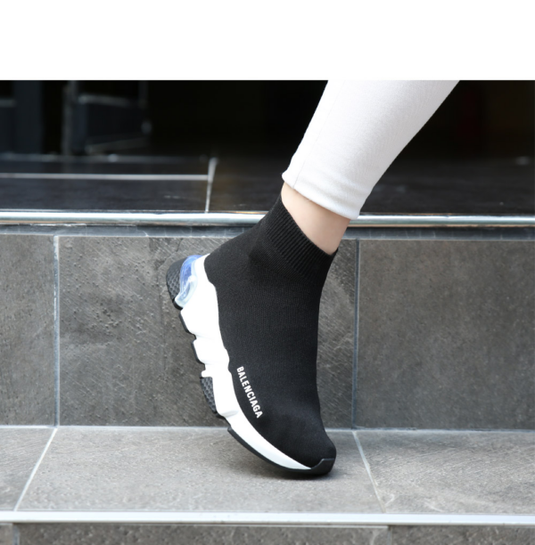 Giày Balenciaga Wmns Speed Trainer 'Clearsole Black Clear' 607543-W05GG-1010 - Hình ảnh 3