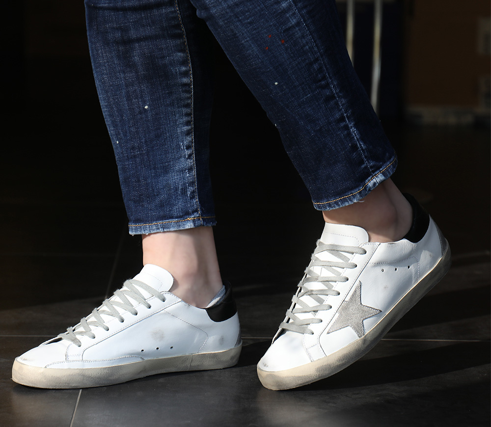 Giày Golden Goose Superstar W55 'White Black' GMF00102-F000318-10220 - Ảnh 3