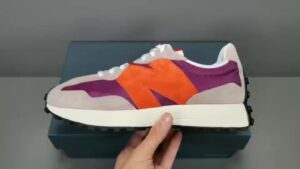 Alternative view of Giày New Balance Size? x 327 'Purple Orange' MS327ZS1