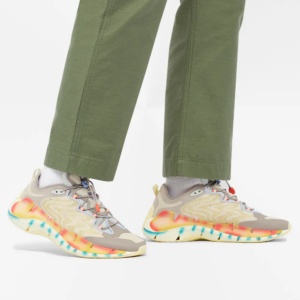 Alternative view of Giày Reebok Zig Kinetica II Brain Dead 'Lemon Glow' S23891