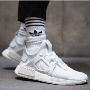 Alternative view of Giày Adidas NMD XR1 'Triple White' Footlocker Exclusive  BY3052
