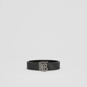 That Lung Burberry Check and Smooth Leather 'Navy' 80653391